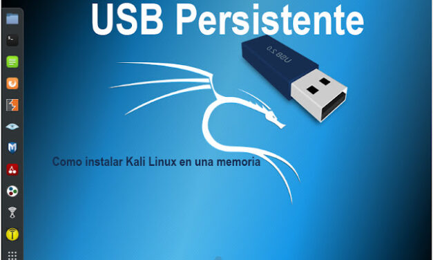 Como instalar Kali Linux en una USB